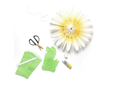 folia Sachets en papier fleurs DAISY LOVE