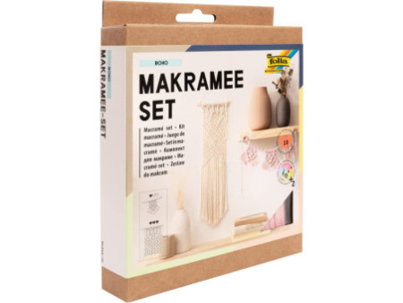 folia Kit macramé BOHO, 10 pièces