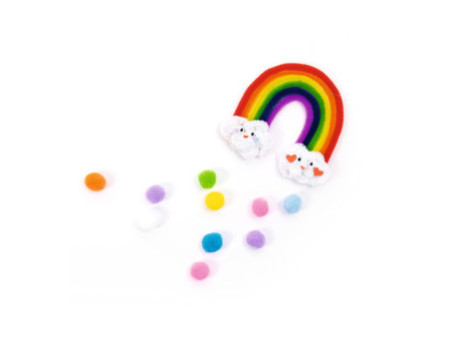 folia Kit d'activités en fil chenille RAINBOW, 212 pièces