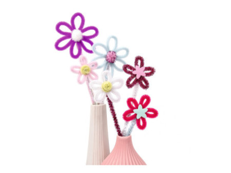 folia Kit d'activités en fil chenille UNICORN, 227 pièces