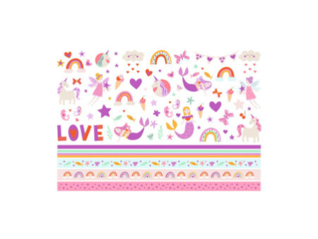 folia Bloc d'activités manuelles 'Glitter Everywhere'