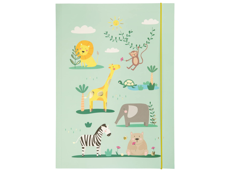 folia Carton à dessin HOTFOIL 'Happy Safari'