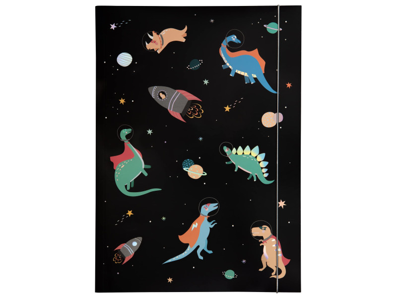 folia Carton à dessin HOTFOIL 'Space Dinos'