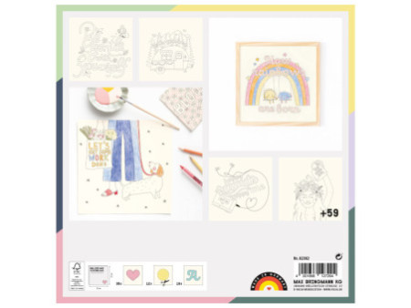 folia Cahier de coloriage 'Me Time', 230 x 230 mm, 40 pages