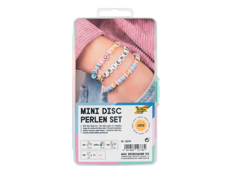 folia Kit de perles Mini disc, 1.832 pièces