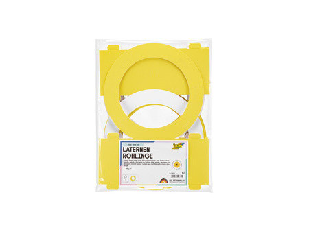 folia Pièces en carton pour lanterne, blanc