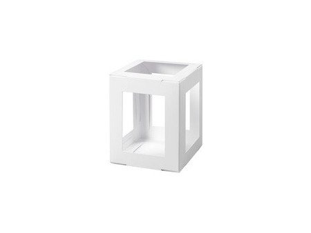 folia Pièces en carton pour mini lanterne, blanc