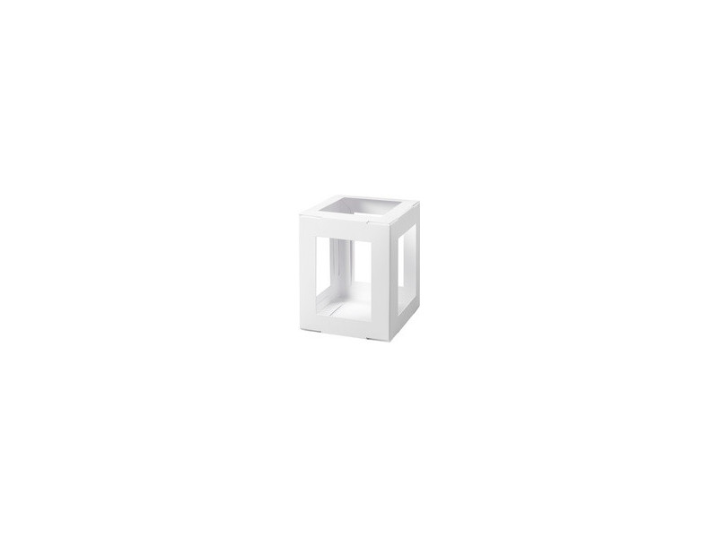 folia Pièces en carton pour mini lanterne, blanc
