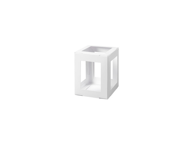 folia Pièces en carton pour lanterne, 135x135x180 mm, blanc