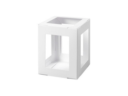folia Pièces en carton pour lanterne,135x135x180 mm, fuchsia