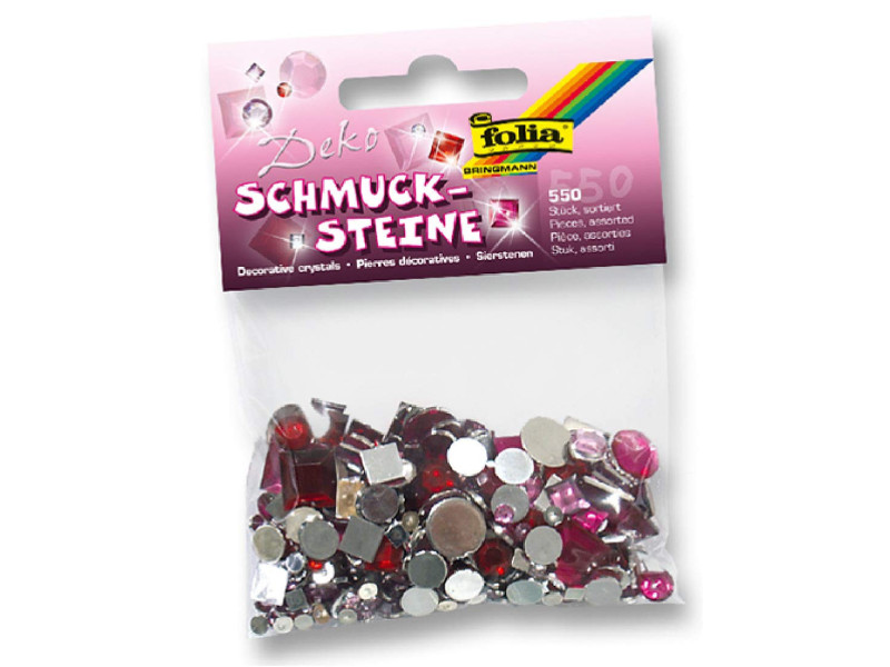 folia Pierres décoratives 'Sparkling Red', acrylique