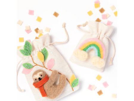 folia Boîte DIY en feutre Rainbow Edition, 36 pièces