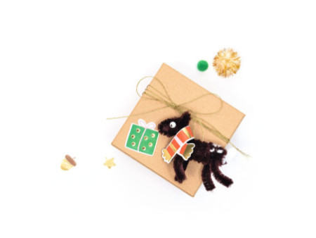 folia Kit d'activités en fil chenille WINTER, 199 pièces