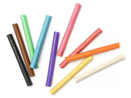folia Pâte à modeler pour enfants, 10 bâtons, assorti