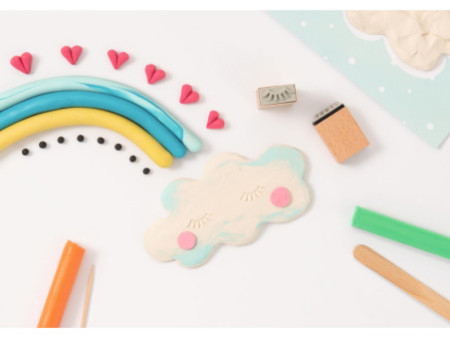 folia Pâte à modeler pour enfants, 10 bâtons, assorti