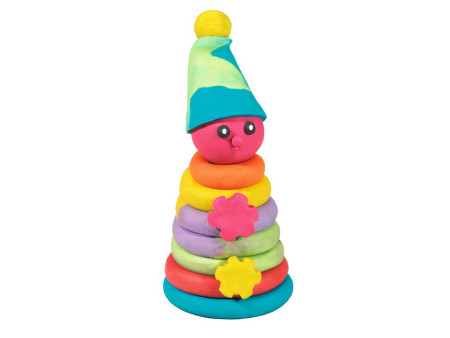 folia Pâte à modeler pour enfants, 10 bâtons, assorti