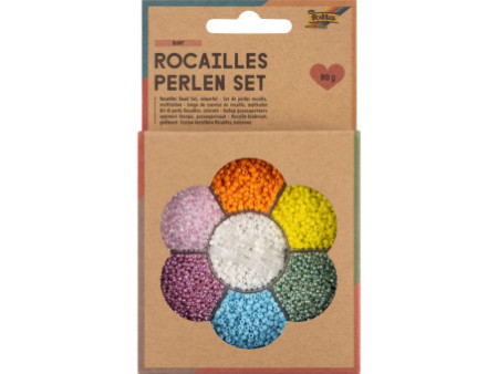 folia Set de perles de rocaille MULTICOLORE