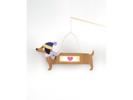 folia Kit de lanterne AUTUMN FRIENDS, naturel
