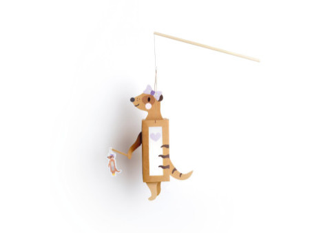 folia Kit de lanterne AUTUMN FRIENDS, naturel