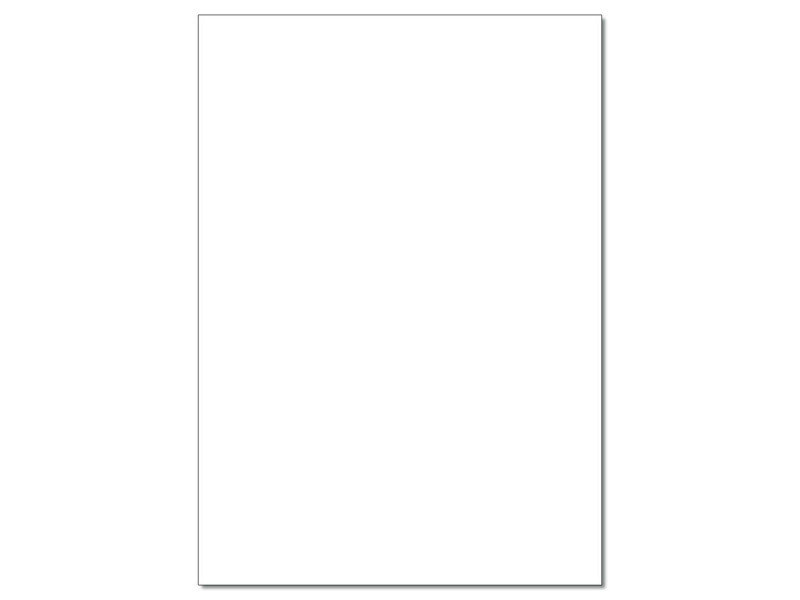 folia Carton de couleur, (L)500 x (H)700mm, 220 g/m2, blanc