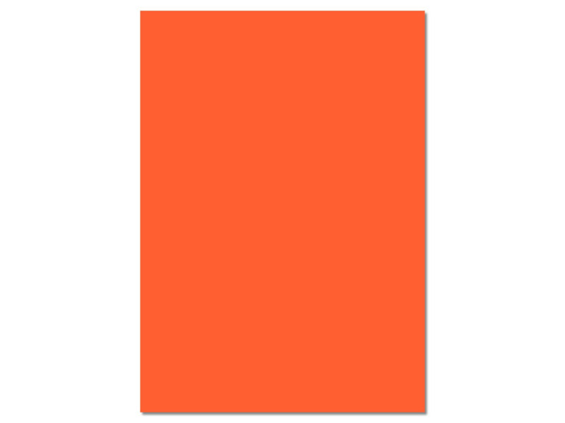 folia Carton de couleur, (L)500 x (H)700 mm, orange
