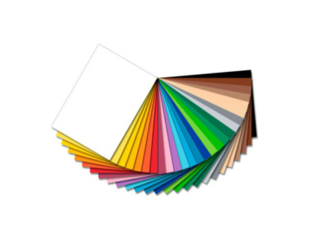 folia Carton, (L)500 x (H)700 mm, 300 g/m2, bleu ciel