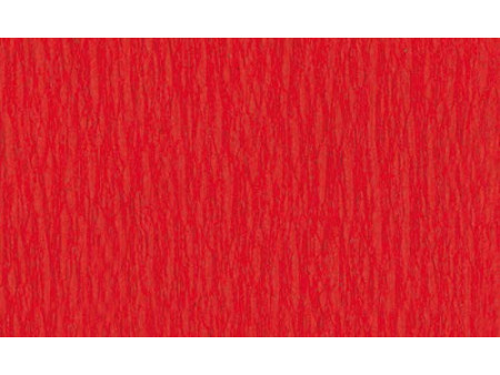 folia Papier crépon en couches, 500 mm x 2,5 m, rouge feu
