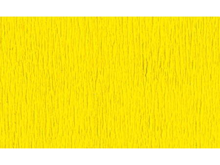 folia Papier crépon en couches, 500 mm x 2,5 m, jaune