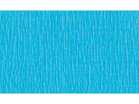 folia Papier crépon en couches, 500 mm x 2,5 m, bleu clair