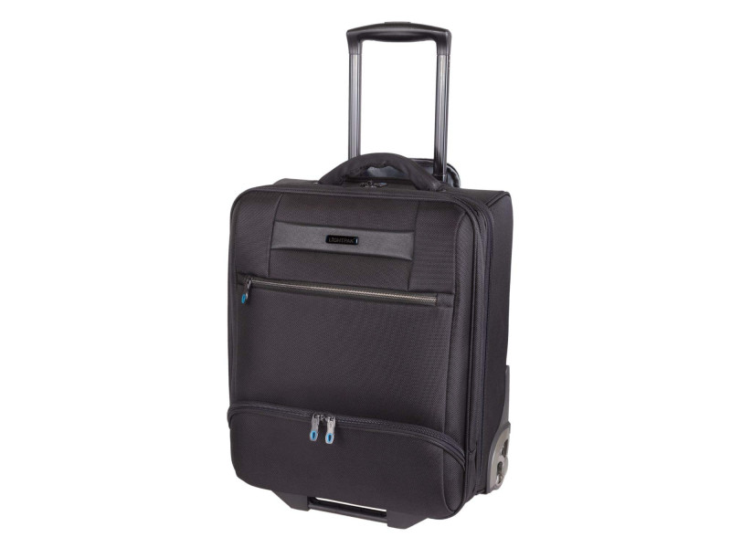 Lightpak Valise à roulettes Business LANDO, 1680D nylon,noir