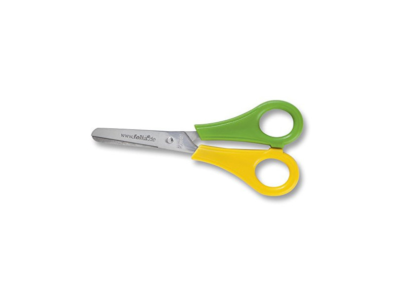 folia Ciseaux pour enfants, rond, pour gauchers, 135 mm