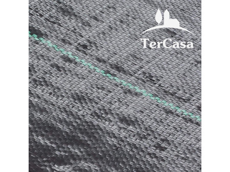 TerCasa Toile anti mauvaises herbes, 2 x 5 m, noir