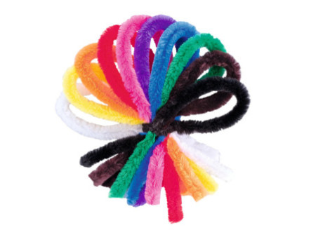 folia Fil métallique chenille, 20 mm x 500 mm, assorti