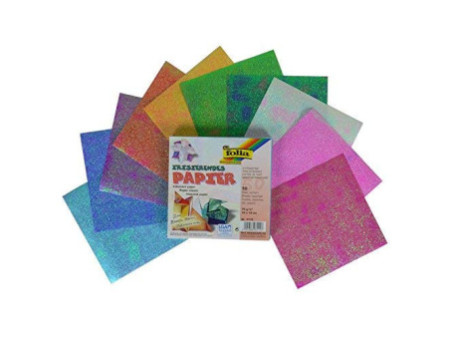folia Feuille à plier Crispy Origami Paper, gaufrage points