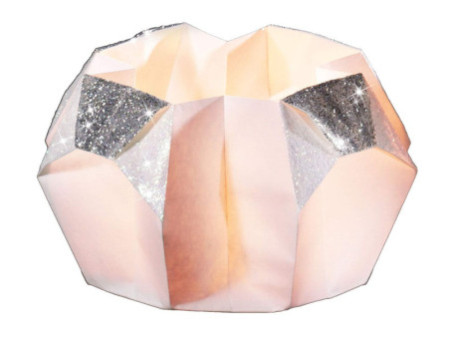 folia Papier origami pour photophore, 300 x 300 mm, blanc