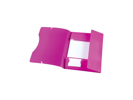 folia Chemise à élastique FLUO, PP, A4, assorti