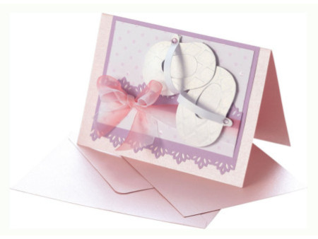 folia Kit de cartes pliantes, 105 x 150 mm, nacre pastel