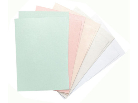 folia Kit de cartes pliantes, 105 x 150 mm, nacre pastel