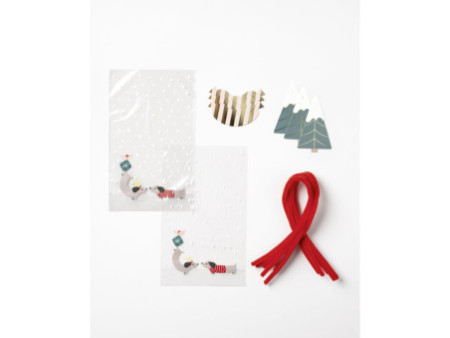 folia Kit sachet à fond plat / Candy Bag 'Merry Woofmas'
