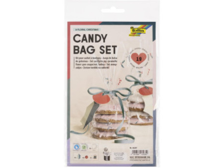 folia Kit sachet à fond plat / Candy Bag 'Floral Christmas'
