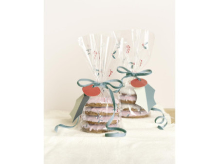 folia Kit sachet à fond plat / Candy Bag 'Floral Christmas'
