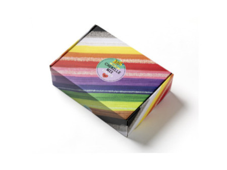 folia Mélange de fils chenille Jumbobox, 300 mm, assorti