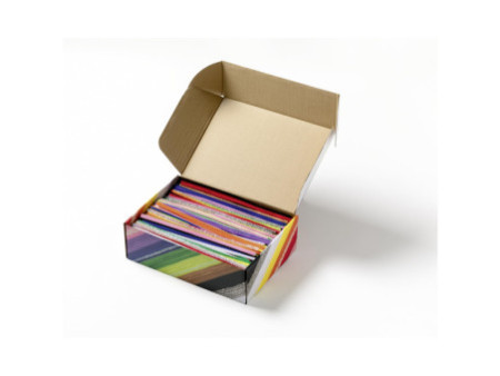 folia Mélange de fils chenille Jumbobox, 300 mm, assorti