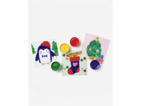 folia Kit de gouache aux doigts 'HIVER'