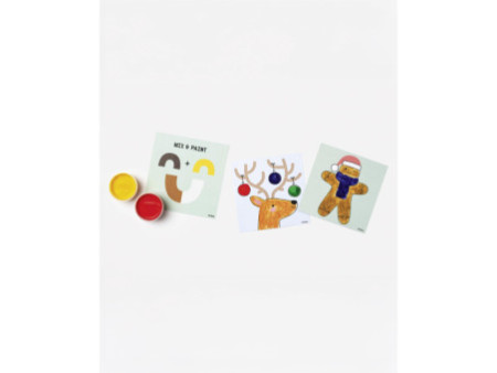 folia Kit de gouache aux doigts 'HIVER'