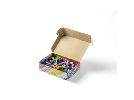 folia Mélange de pinces en bois BASIC Jumbobox, 500 g