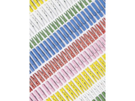folia Mélange de pinces en bois BASIC Jumbobox, 500 g