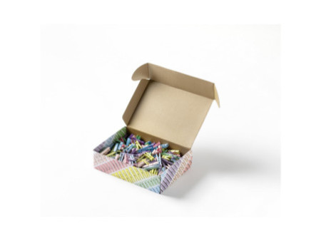 folia Mélange de pinces en bois PASTEL Jumbobox, 500 g