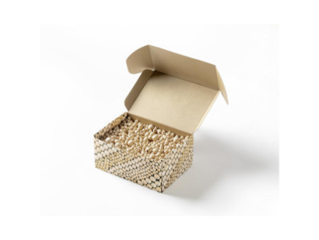 folia Mélange de perles en bois NATURAL Jumbobox, 1 kg
