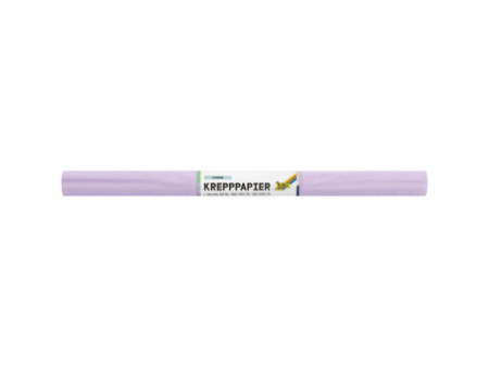 folia Rouleau de papier crépon, 500 mm x 2,5 m, lilas